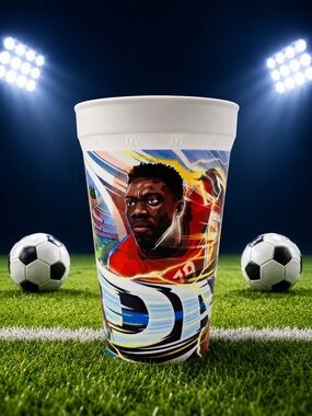 McDonald's FIFA ⚽️ World Cup 🏟️ 2026 Canadian soccer star Alphonso Davies Cup
